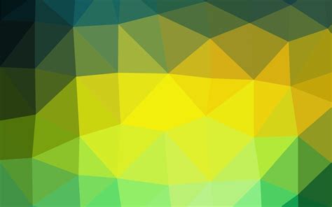 Dark Blue Yellow Vector Abstract Mosaic Backdrop 12240338 Vector Art