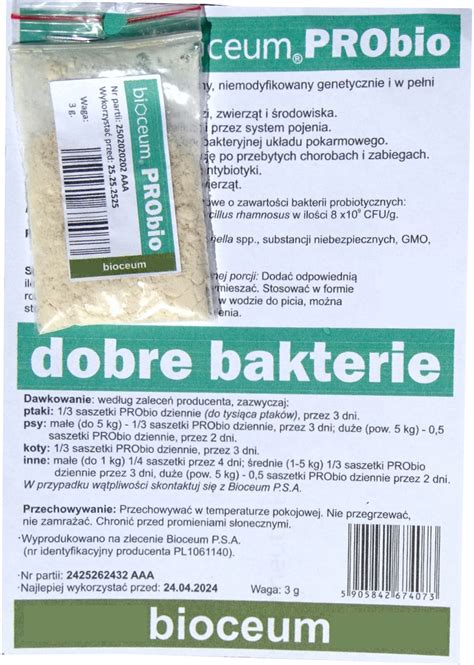 Bioceum Probio Bakterie Probiotyczne G Bioceum