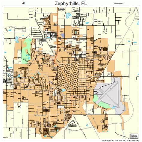 Where Is Zephyrhills Florida On The Map