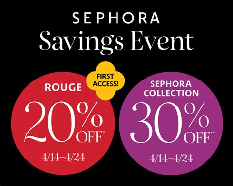 SEPHORA CANADA Rouge First Access Spring 2023 Savings Event Starts