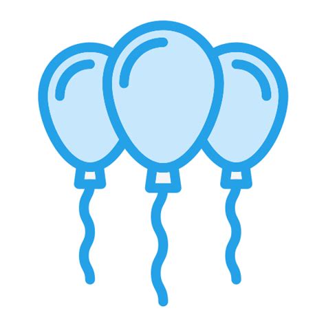 Balloons Generic Blue Icon