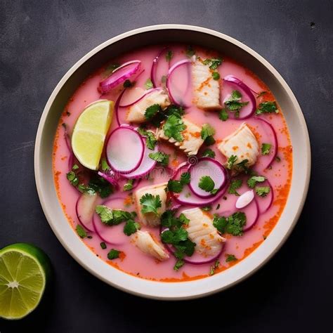 Encebollado Hearty Ecuadorian Fish Soup With Yuca And Pickled Onion