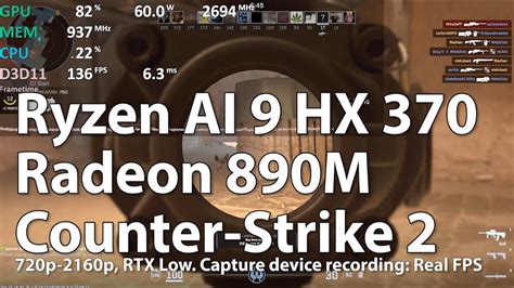 Gaming On Ryzen Ai Hx Radeon M Apu Gameplay Benchmark Test