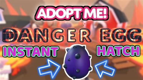 Danger Egg Instant Hatch Eggs In Adopt Me Youtube