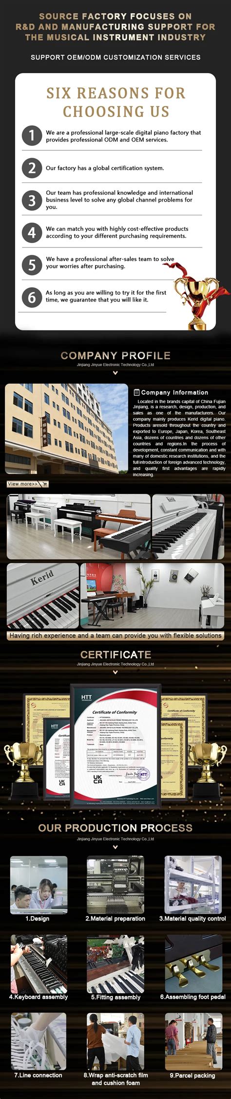 Высококачественное вертикальное цифровое пианино, клавишные инструменты ...