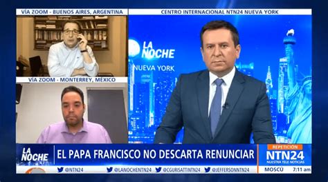 El Papa Francisco Deja La Puerta Abierta Ante Una Posible Renuncia Ntn24com