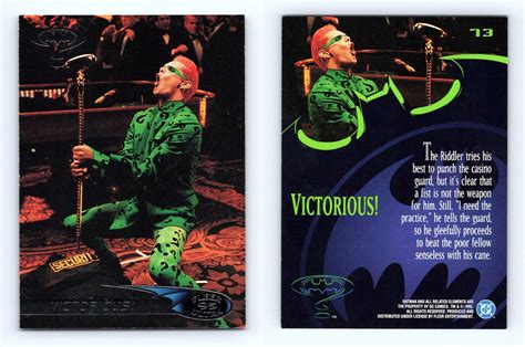 Victorious 73 Batman Forever 1995 Fleer Ultra Trading Card