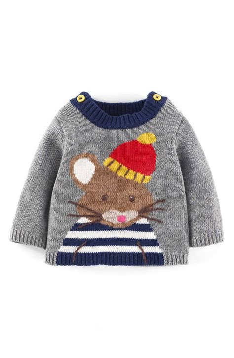 Mini Boden Intarsia Knit Sweater Baby Boys Nordstrom