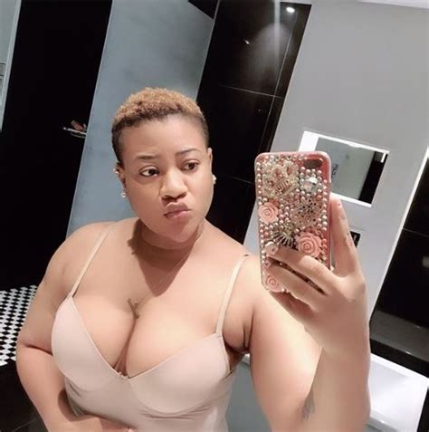 Nollywood Actress Nkechi Blessing Breaks Internet With Cleavage Baring