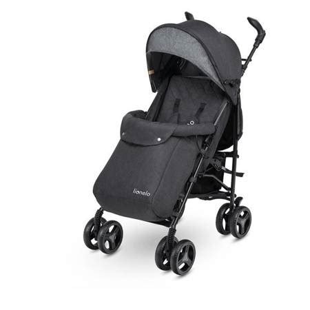 Lionelo Irma W Zek Spacerowy Black Dark Grey Babyhit Pl