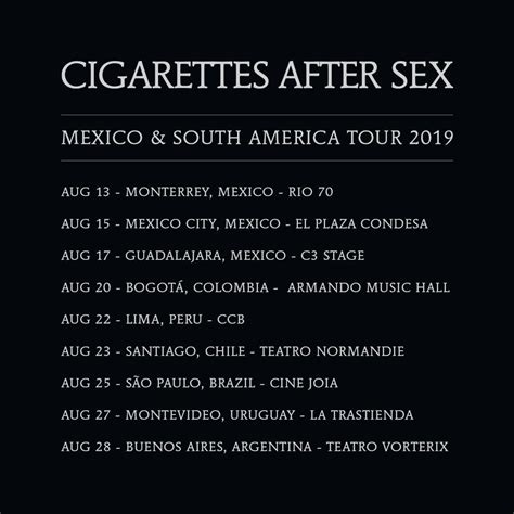 Cigarettes After Sex estão de malas prontas para o Brasil Indieoclock