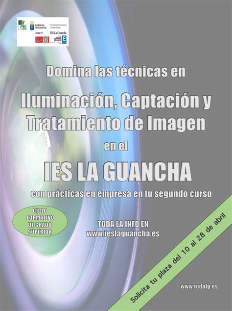 OFERTA FORMATIVA FORMACIÓN PROFESIONAL IES LA GUANCHA JERÓNIMO