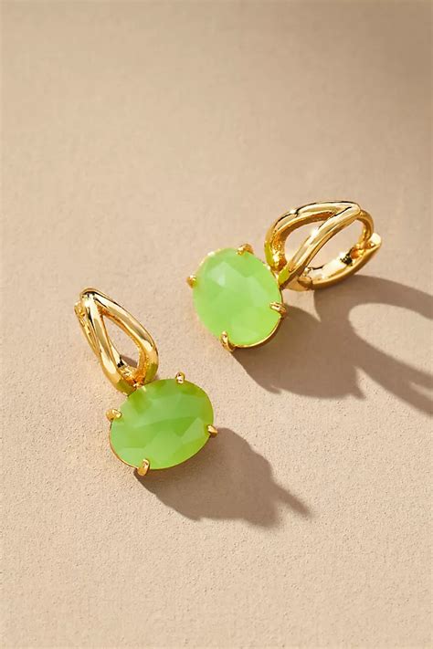 Mini Gem Drop Earrings Anthropologie