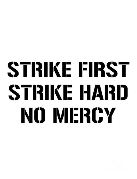 Strike First Strike Hard No Mercy Cobra Kai Tv Show Digital Art By