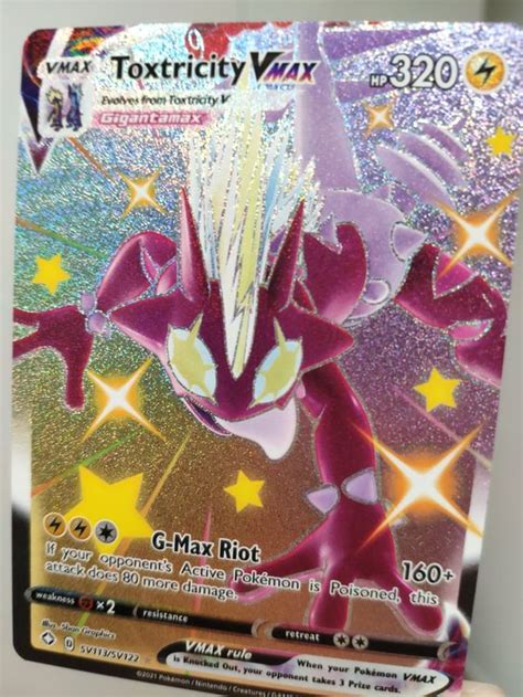 Pokemon Toxtricity Vmax Shiny Holo Shining Fates Kaufen Auf Ricardo