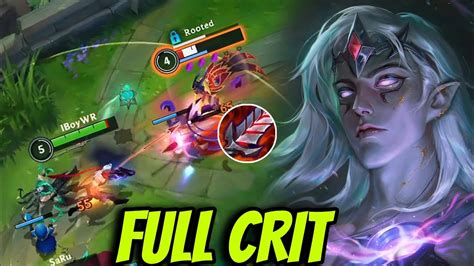 Wild Rift Adc This Varus Still Op With Full Crit Build In Patch