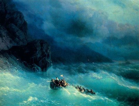 Ivan Aivazovsky Ocean Painting Beach Painting Landscape Artist