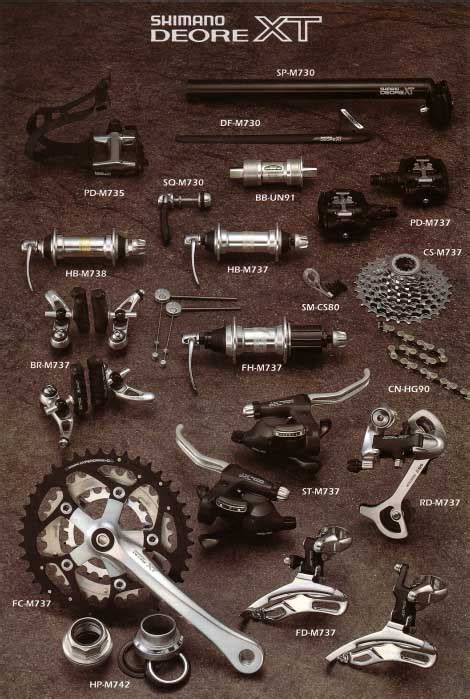 Shimano Deore XT M737 Retro Mtb De