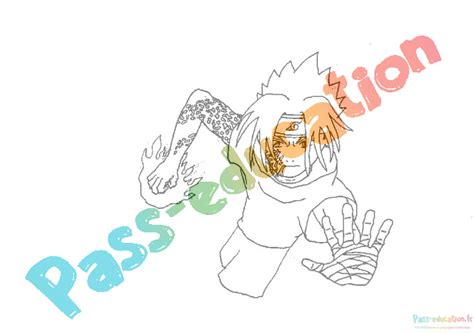 Coloriage gratuit sasuke pour enfants téléchargez et imprimez en pdf