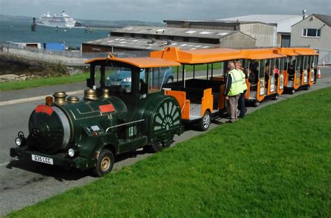 The Land Train At Holyhead Wales Uk Steam Railway Anglesey