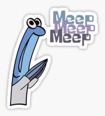 Meep Stickers | Redbubble