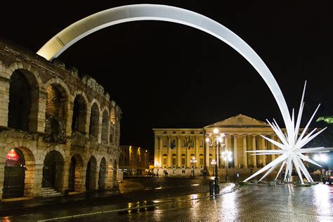 La Stella Di Verona Vr In Tema Natalizio Ecco Una Stella Flickr