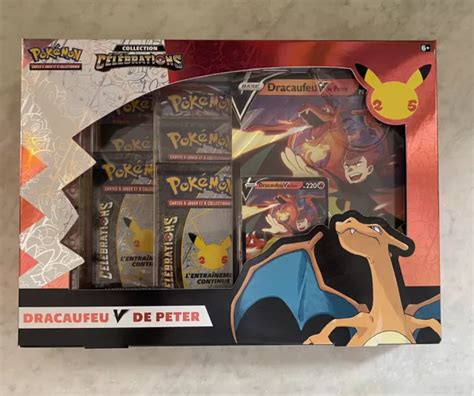 Coffret Pok Mon Eme Anniversaire Dracaufeu V De Peter Fr Neuf Eur