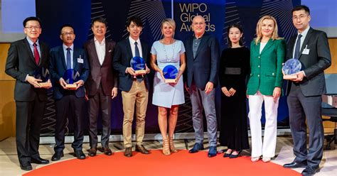 First Ever Wipo Global Awards Winners From China Japan The