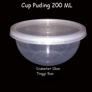 Jual Cup Puding Ml Cup Plastik Food Container Mangkok Plastik