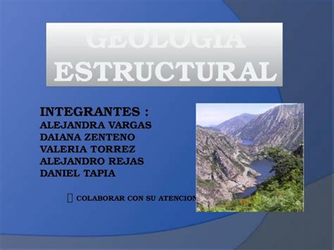 PPTX GEOLOGIA ESTRUCTURAL Disertar DOKUMEN TIPS