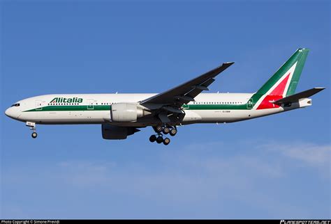 EI DBM Alitalia Boeing 777 243 ER Photo By Simone Previdi ID 439778