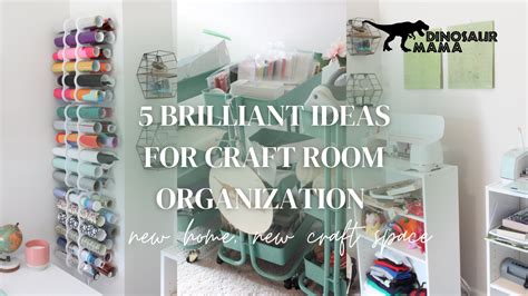 5 Brilliant Ideas for Craft Room Organization