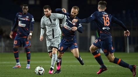 Hasil Montpellier Vs Psg Lionel Messi Cetak Gol Les Parisiens Menang