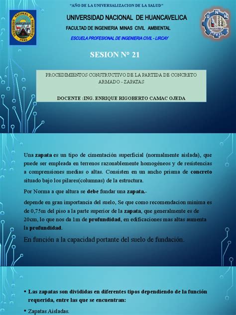 Sesion 21 Zapatas Pdf