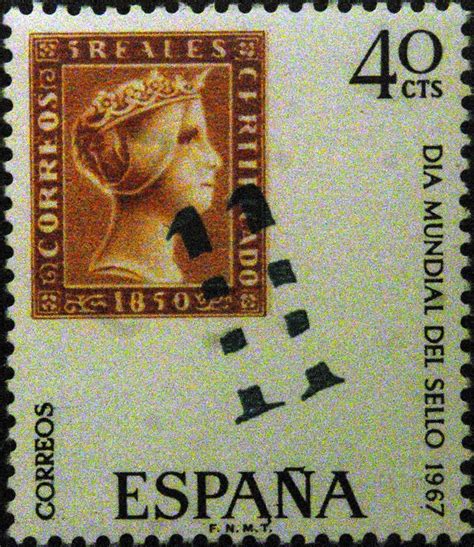 Sellos Dia Mundial Del Sello 1967 Sellos Estampilla Postal Sellos