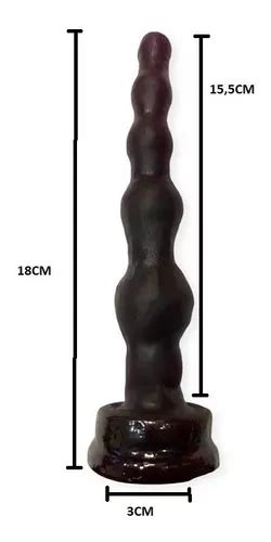 Plug Anal Inexpulsable Escalonado Violeta 18cm X 3cm MercadoLibre