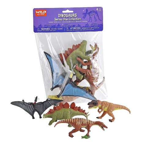Wild Republic Polybag Dinosaur Toys