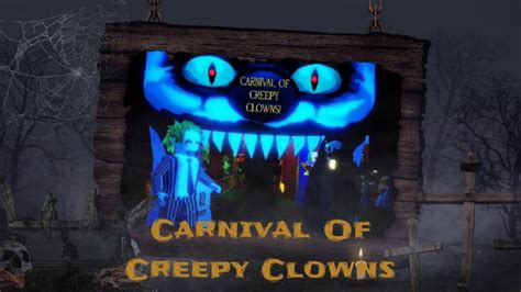 Carnival Of Creepy Clowns Roblox Spirit Halloween 2021 Theme Ideas