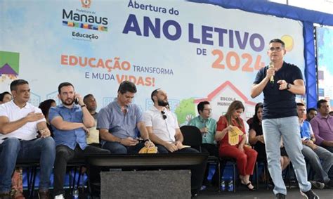 Notícias Prefeito abre ano letivo e destaca avanços na educação