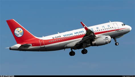 B 6449 Airbus A319 133 Sichuan Airlines HM Liu JetPhotos