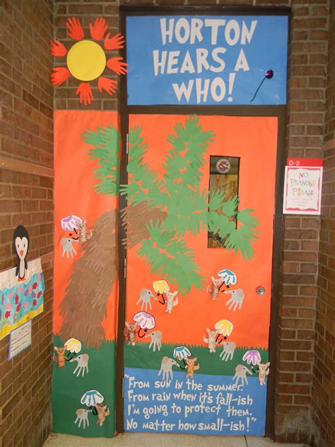 Horton Hears A Who Door Idea My Class Made It For Our Dr Seuss