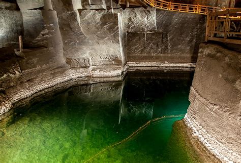 Polen Woiwodschaft Kleinpolen Salzbergwerk Wieliczka Bild