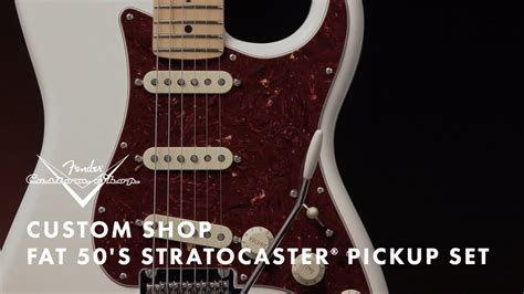 Custom Shop Fat 50s Stratocaster® Pickup Set Parts