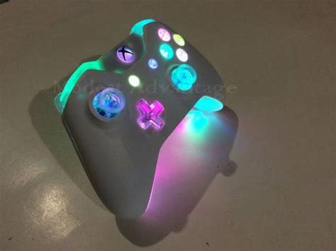 This Is A Modest Advantage Xbox One Controller With A Full Color