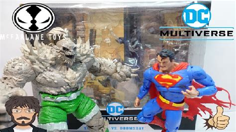 Review Superman vs Doomsday Mcfarlane Toys DC Multiverse ESPAÑOL Q