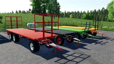 Fs Flatbed Trailer V Farming Simulator Mods