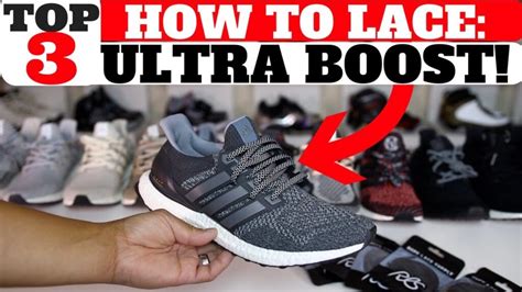 How To Lace Adidas Ultra Boost