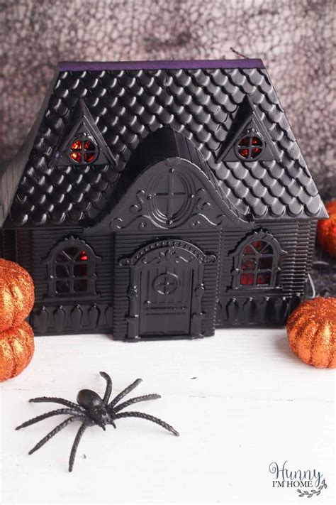 Diy Dollar Tree Haunted House You Can Make For Under 5