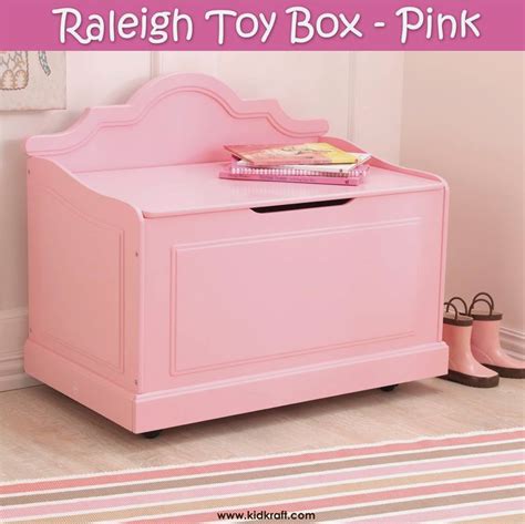 KidKraft Toys & Furniture: NEW! Raleigh Toy Box in Pink. In Stores.