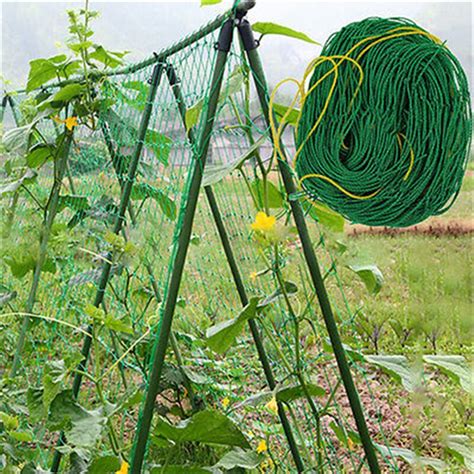 Garden Green Nylon Trellis Netting Support Climbin... – Grandado